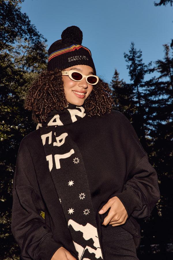 spiritual gangster Cali Stripe Beanie ONE