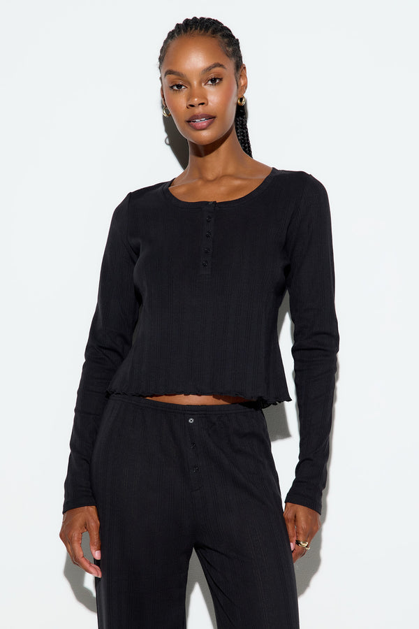 spiritual gangster Delphi Top BLACK