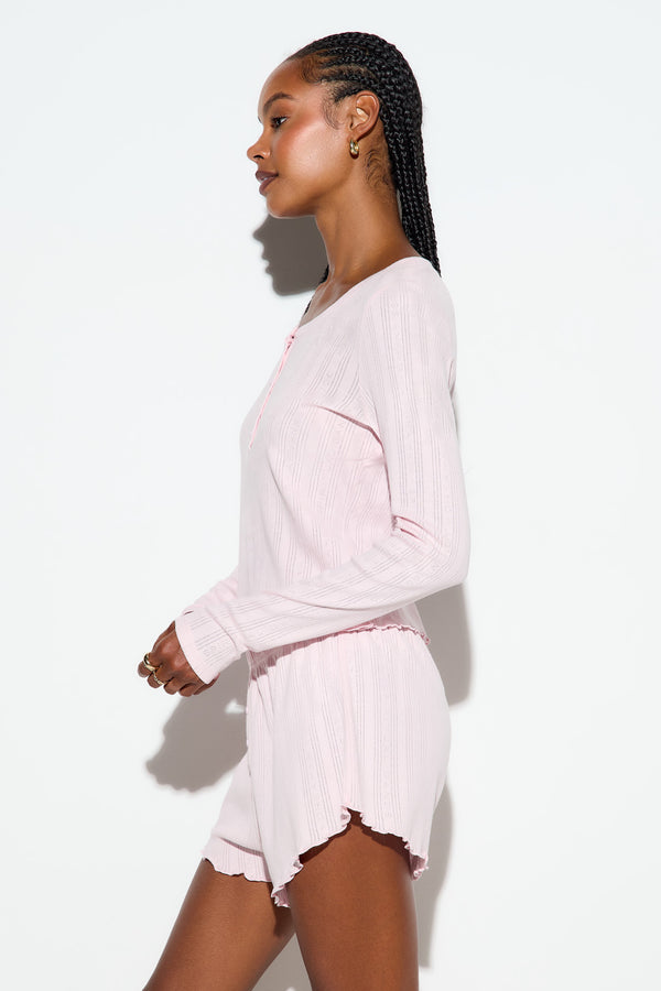 Spiritual Gangster Delphi Top PINK QUARTZ