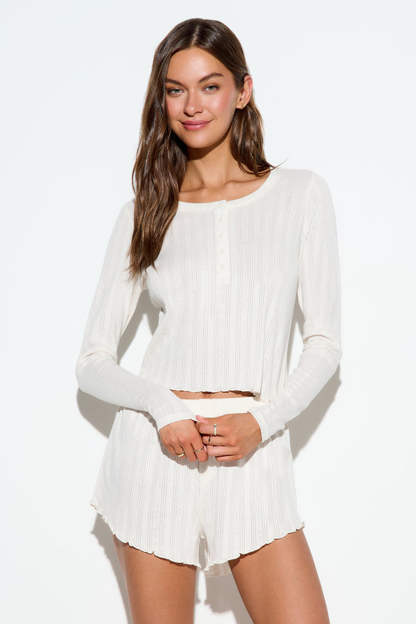 Spiritual Gangster Delphi Top WINTER WHITE