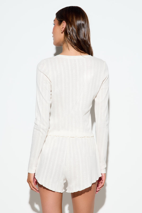 Spiritual Gangster Delphi Top WINTER WHITE