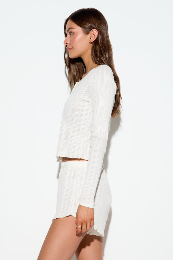 Spiritual Gangster Delphi Top WINTER WHITE