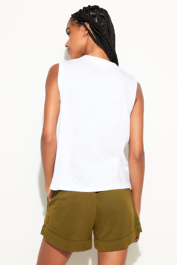 Spiritual Gangster Earth Magic Bowery Tank WHITE