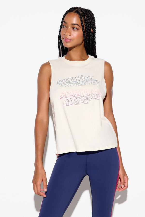 spiritual gangster Electric SG Vibe Tank CANVAS