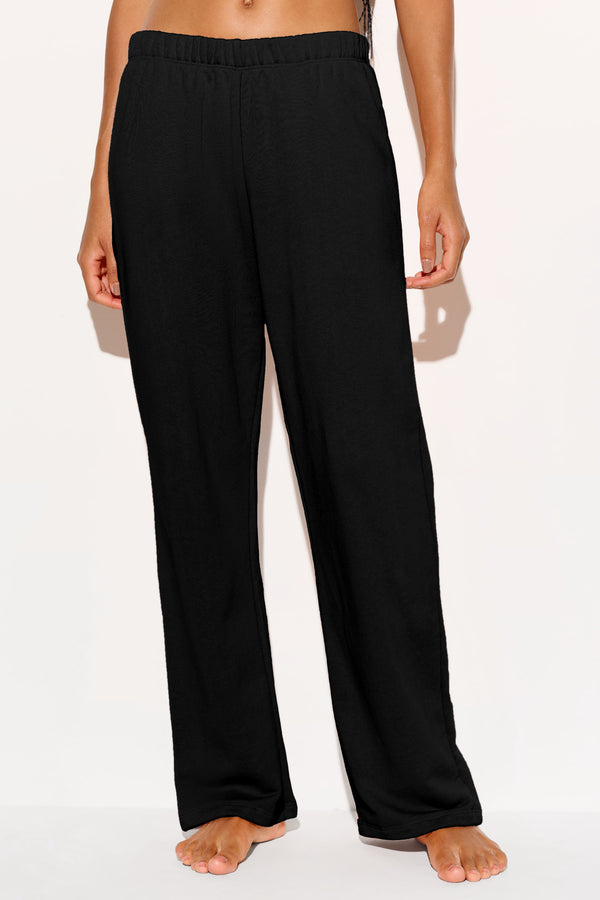 spiritual gangster Elise Straight Leg BLACK