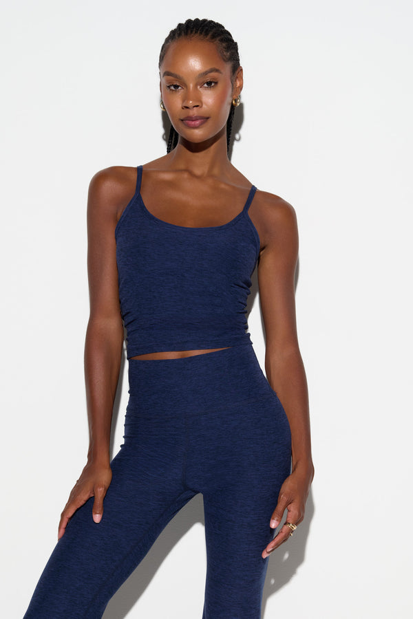 Spiritual Gangster HeatherCloud Sasha Tank INDIGO