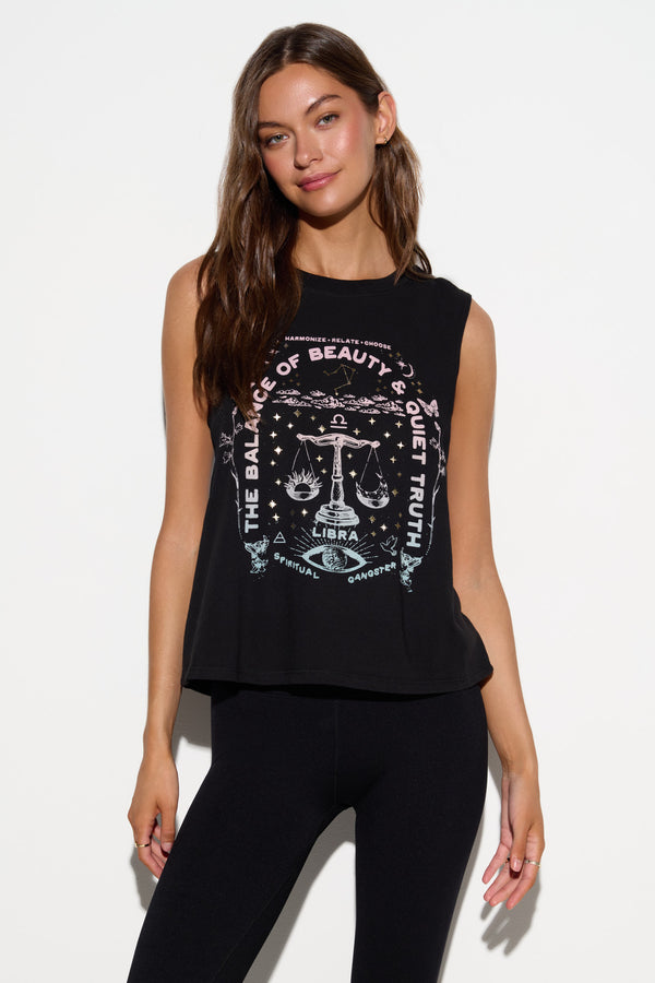 spiritual gangster Libra Vibe Tank LIBRA