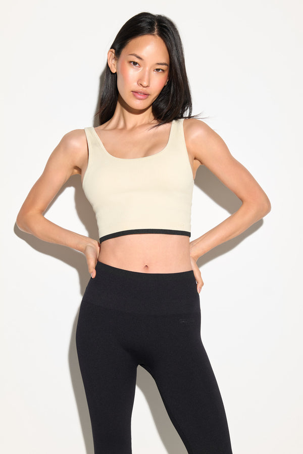 spiritual gangster Love Seamless Bra CANVAS