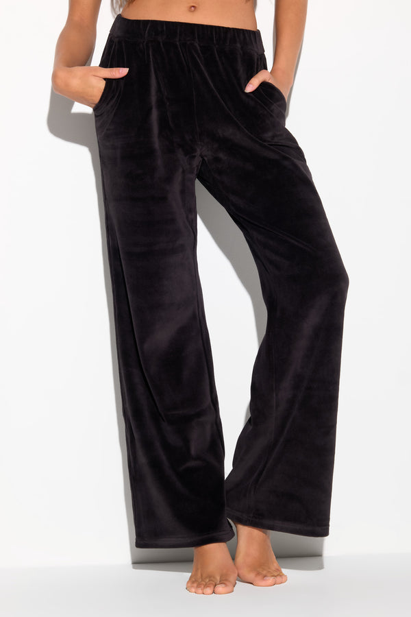 spiritual gangster Mauve Pant BLACK