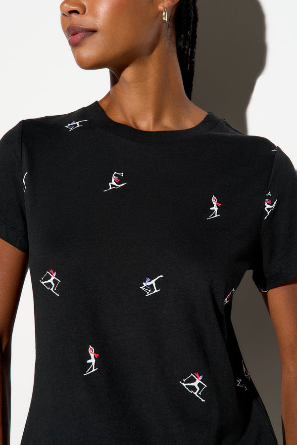 Spiritual Gangster Namaski Fairfax Tee BLACK