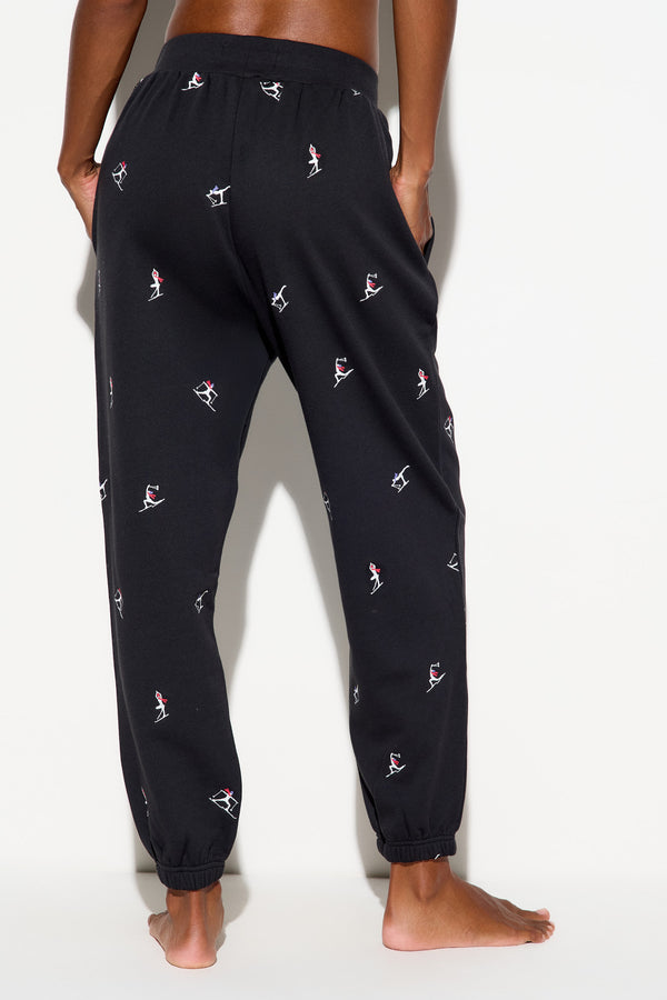 Spiritual Gangster Namaski Hudson Sweatpant BLACK