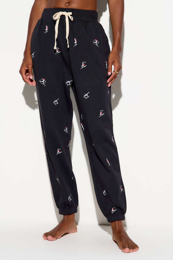 spiritual gangster Namaski Hudson Sweatpant BLACK