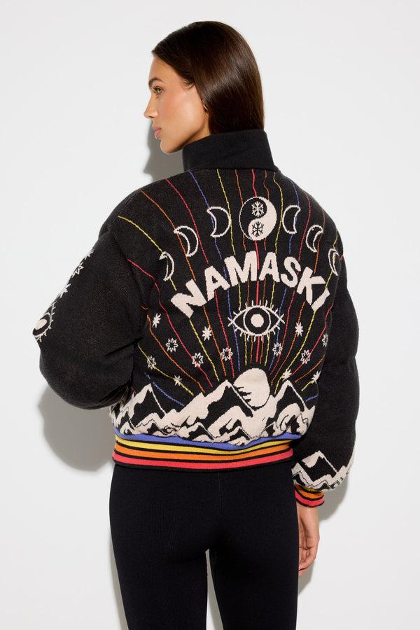 Spiritual Gangster Namaski Rays Rumi Puffer BLACK