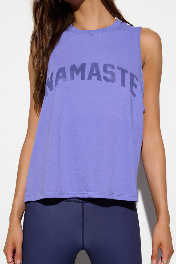 Spiritual Gangster Namaste Vibe Tank ASTRAL BLUE