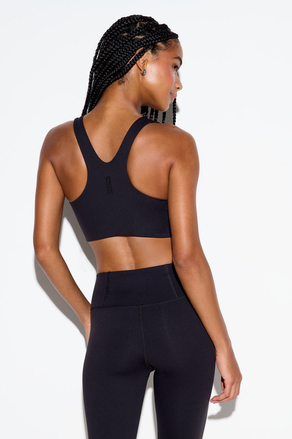 Spiritual Gangster Nirvana Harmony Bra BLACK