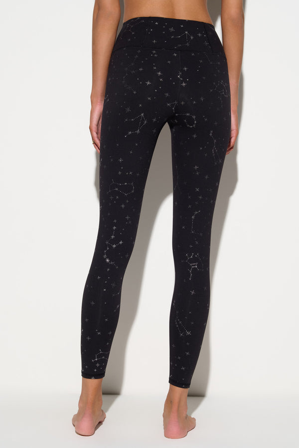 Spiritual Gangster Nirvana Lotus Legging BLACK