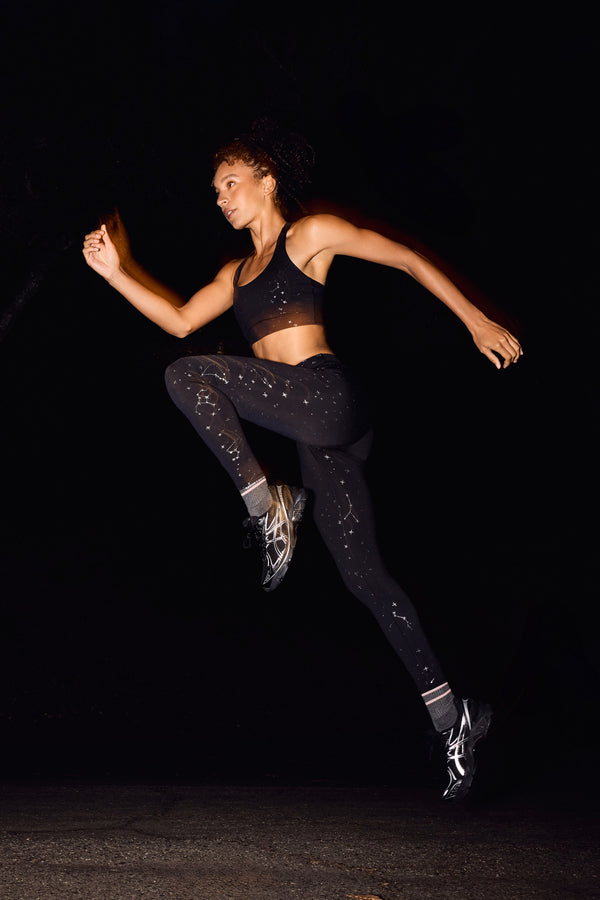 spiritual gangster Nirvana Lotus Legging BLACK