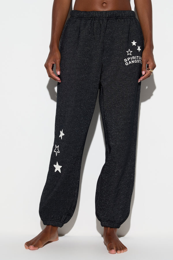 Spiritual Gangster Saturn Sweatpant BLACK