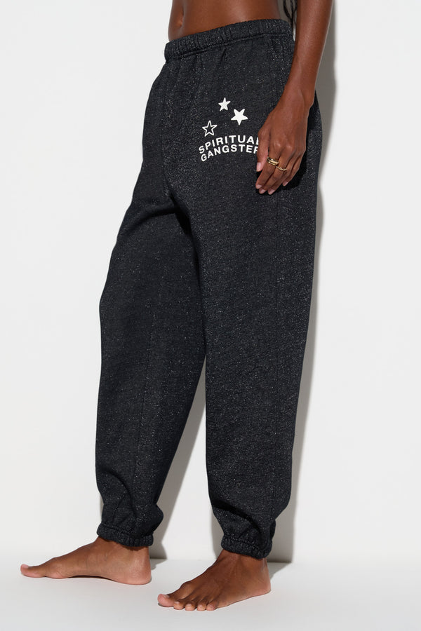 Spiritual Gangster Saturn Sweatpant BLACK