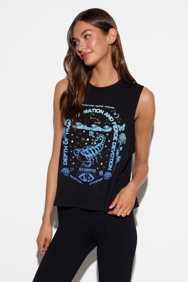 Spiritual Gangster Scorpio Vibe Tank SCORPIO