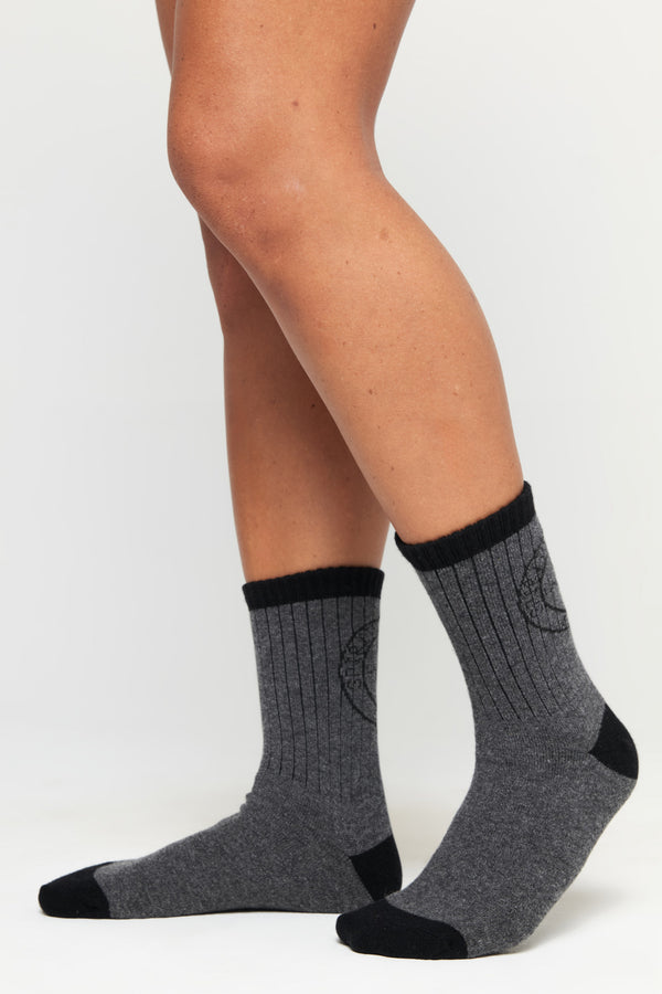 Spiritual Gangster SG Cashmere Wool Crew Sock ONE