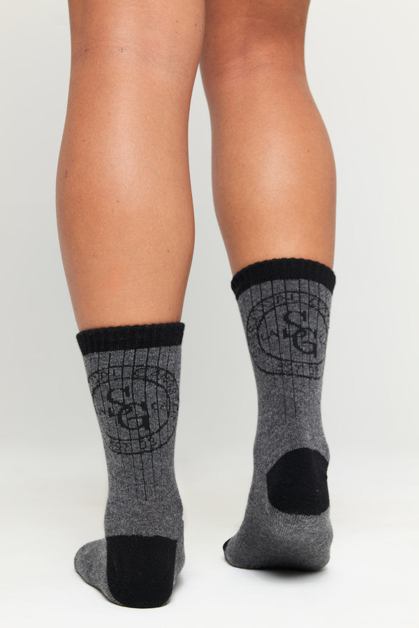 spiritual gangster SG Cashmere Wool Crew Sock ONE