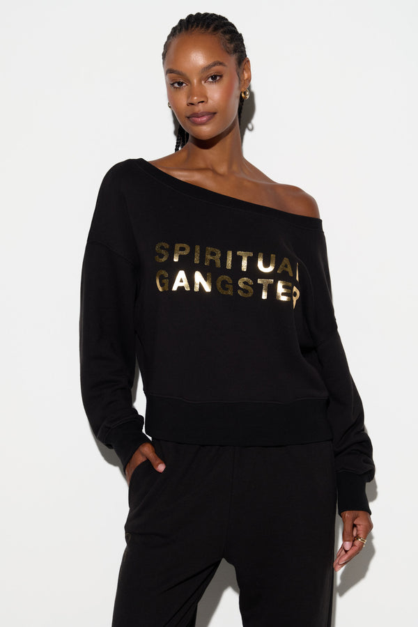 Spiritual Gangster SG La Vida 2.0 Sweatshirt BLACK