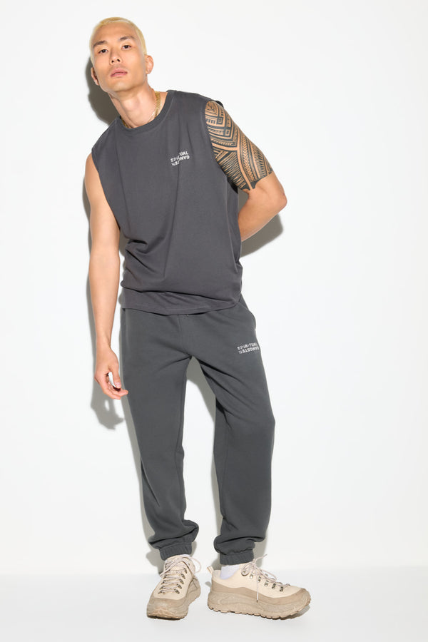 Spiritual Gangster SG Logo Eastwood Tank ASH