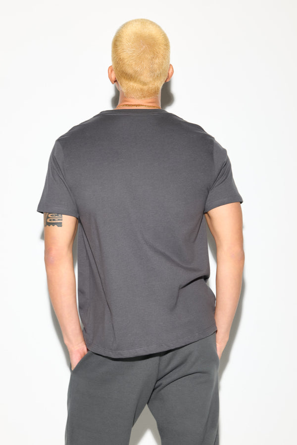 Spiritual Gangster SG Logo Silverlake Tee ASH