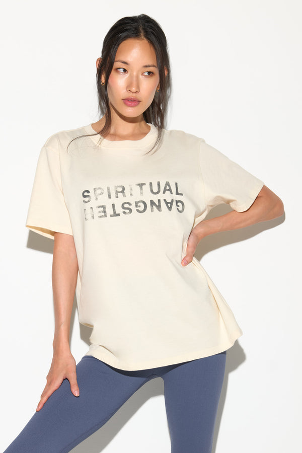 Spiritual Gangster SG Logo Silverlake Tee CANVAS