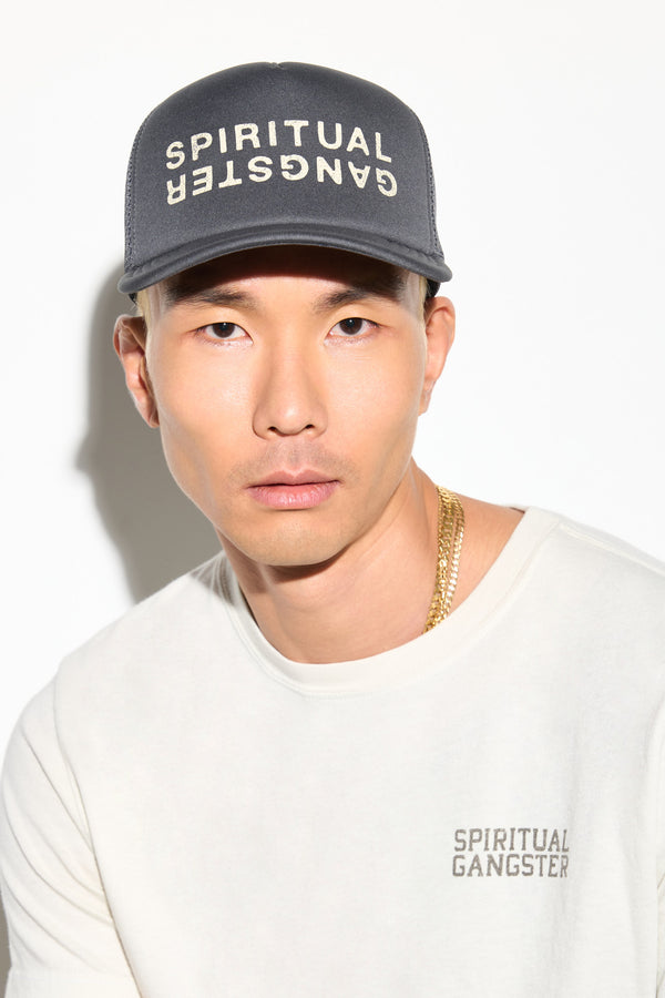 spiritual gangster SG Logo Trucker Hat ONE