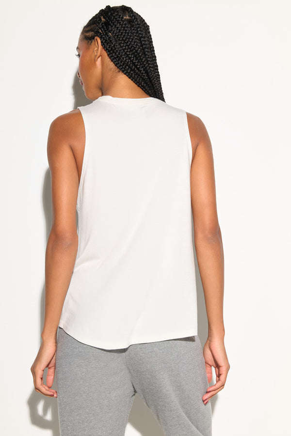 Spiritual Gangster SG Shine Jade Muscle Tank BIRCH