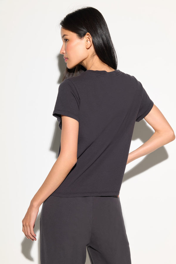 Spiritual Gangster SG Shine Lila Tee VINTAGE BLACK