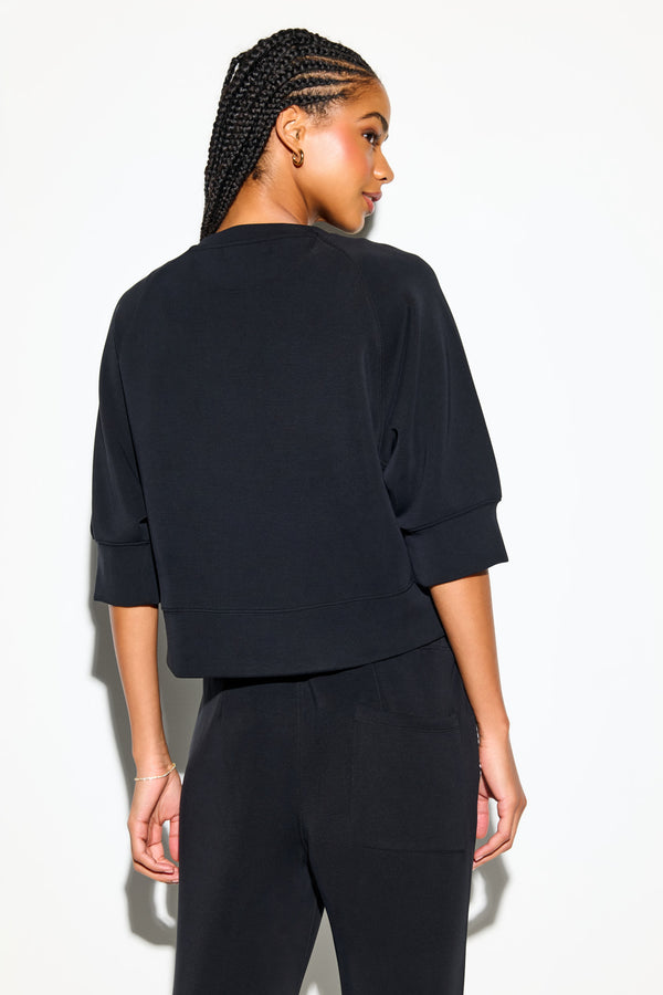 Spiritual Gangster Sophie S/S Top BLACK