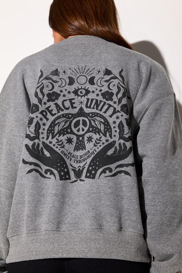 Spiritual Gangster Unity La Brea Crew HEATHER GREY