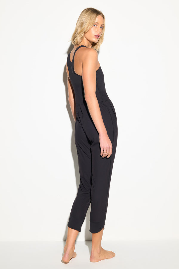 Spiritual Gangster Wander Jumpsuit BLACK