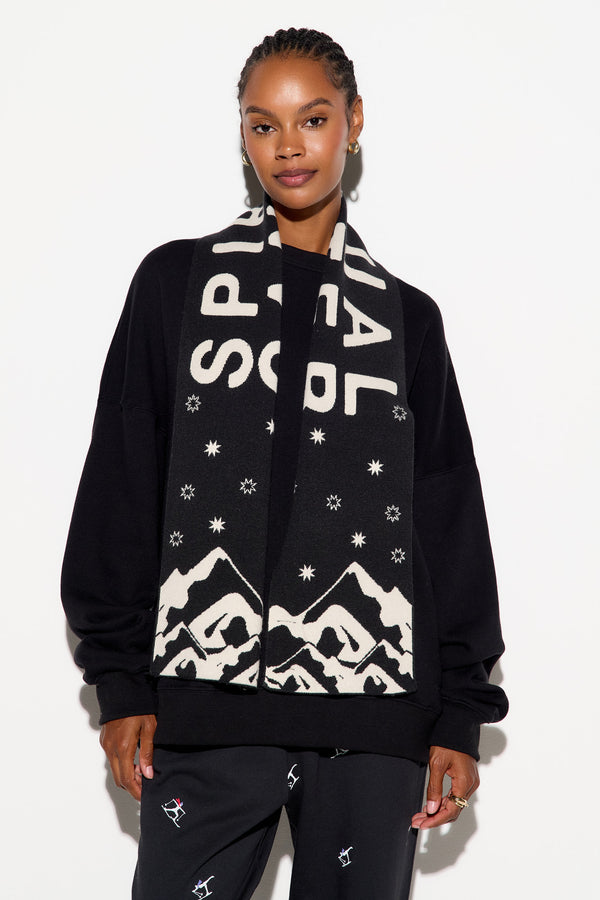 Spiritual Gangster Winter Spirit Apres Scarf ONE