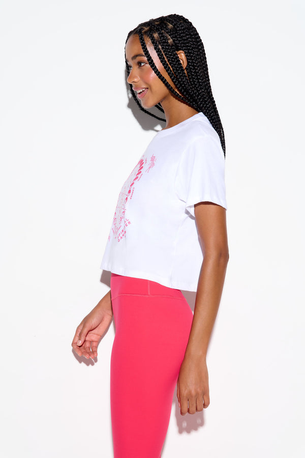 Spiritual Gangster Zodiac Energy Mercury Tee WHITE