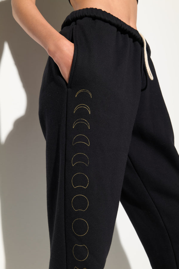 Spiritual Gangster This Moment Eden Sweatpant BLACK