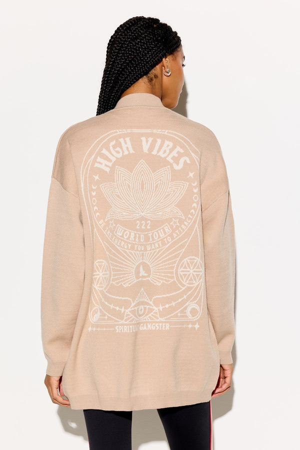 spiritual gangster World Tour Star Cardigan SUNDIAL