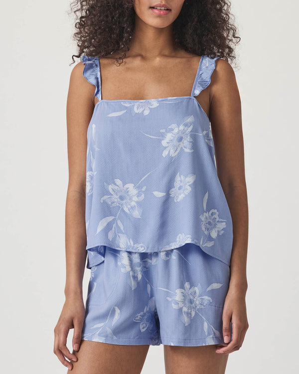 Splendid Down The Aisle Floral Cami And Boxer Sleep Set
