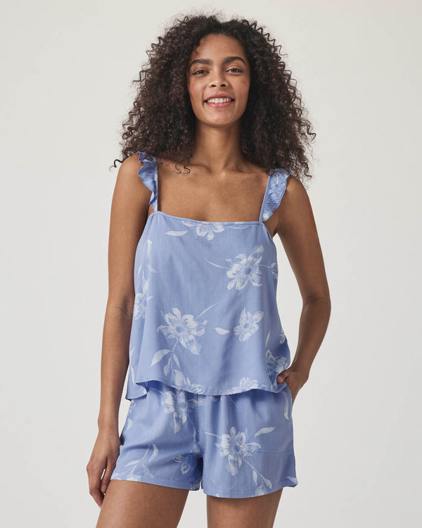 splendid Down the Aisle Floral Cami and Boxer Sleep Set