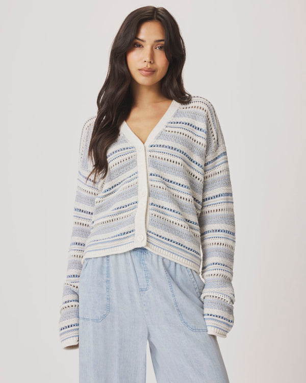 Splendid Addison Striped Cardigan
