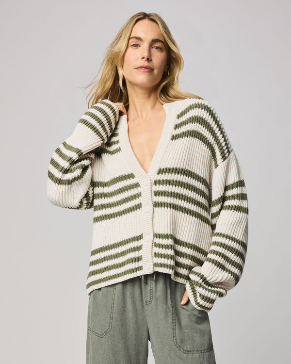 Splendid Alexandra Stripe Cardigan