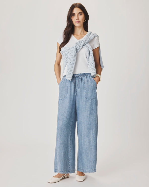Splendid Angie Indigo Palazzo Pant