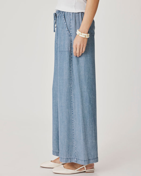 Splendid Angie Indigo Palazzo Pant