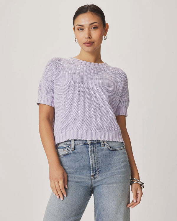 Splendid Annmarie Short Sleeve Sweater