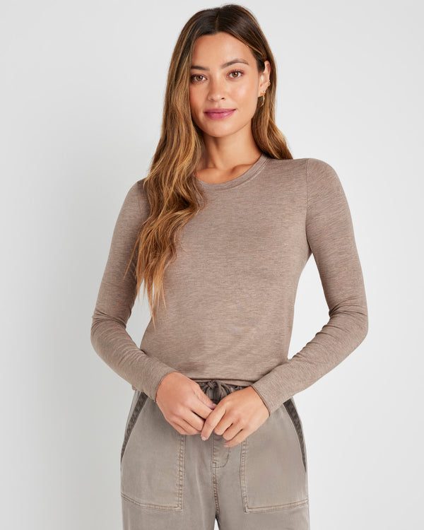 Splendid Bamboo Blend Long Sleeve Tee