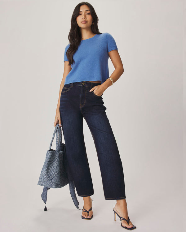 Splendid Barrel Leg Denim Pant