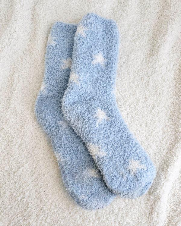 splendid Blue Star Bia Fuzzy Socks